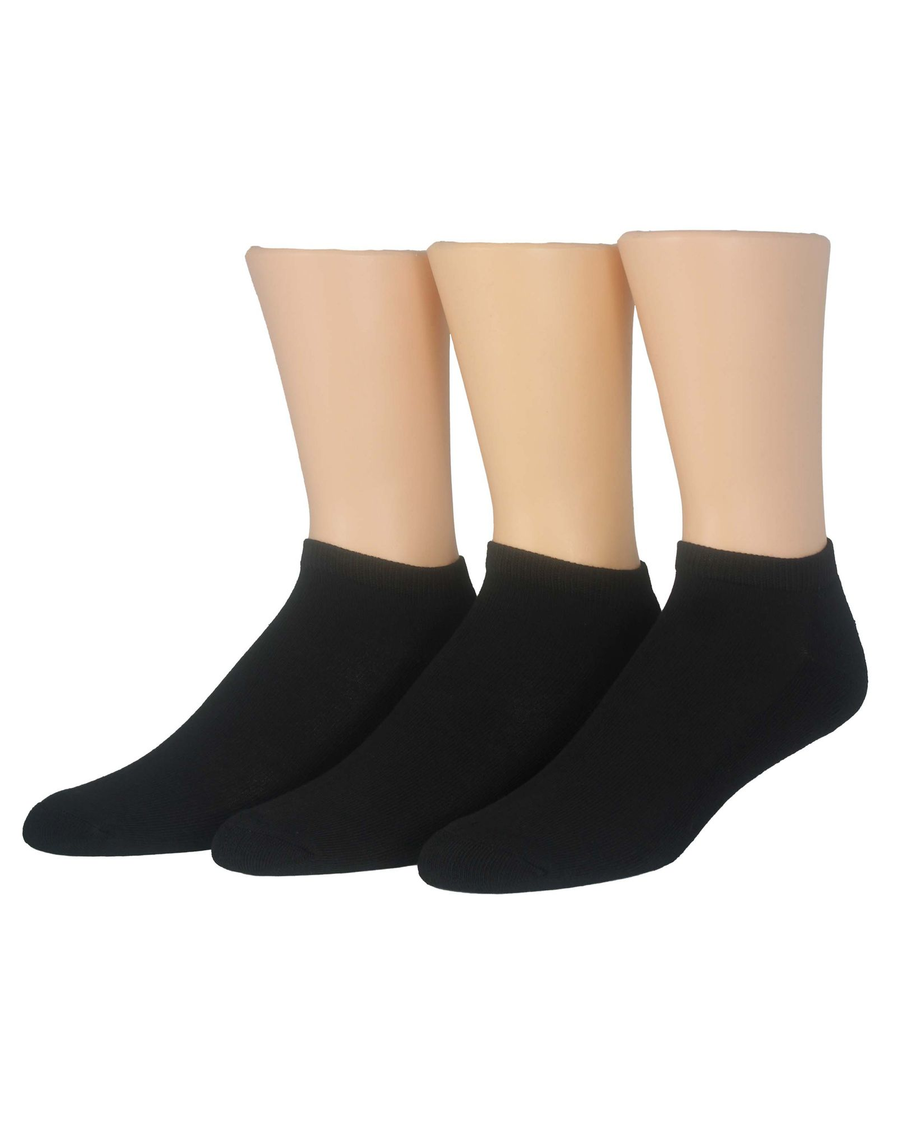 (image for) Excellent Quality 1/2 Cushion Low Cut Socks, 3 Pack